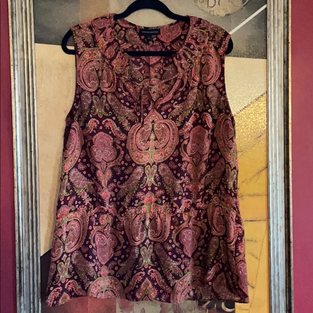 Sleeveless Summer Blouse